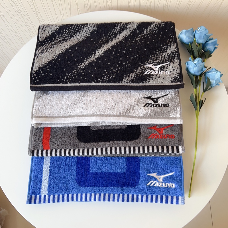 Foreign Trade Japanese-Style Embroidered Large Towel Face Towel Sports Towel Pure Cotton Absorbent Soft Quick-Drying Size 35X80