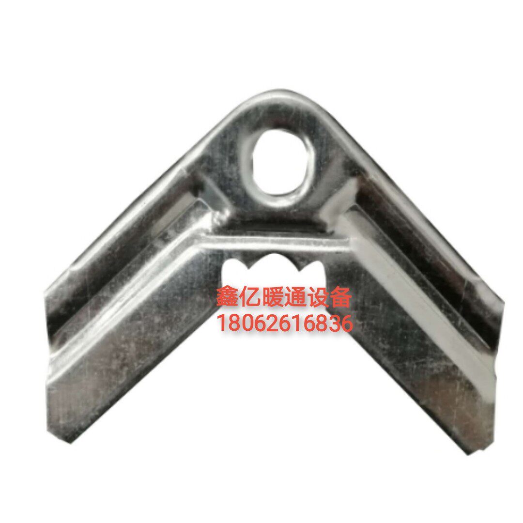 Common plate flange wind pipe corner code short section 1 0mm galvanized card bar Hook Yard Stainless Steel Ventilation Duct Universal Accessories