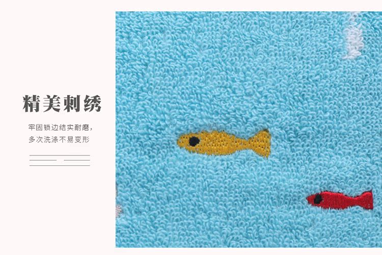 5 bông tải vàng hoạt hình trẻ em khăn bông thấm nước rửa nhà em bé lau mặt rửa nước bọt - Khăn tắm / áo choàng tắm khăn tắm sợi tre cho bé