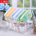 Vàng số bông khăn bông phim hoạt hình vườn ươm nhà rửa khăn nhỏ mềm và thấm hoạt hình dễ thương - Khăn tắm / áo choàng tắm khăn lau mặt spa Khăn tắm / áo choàng tắm