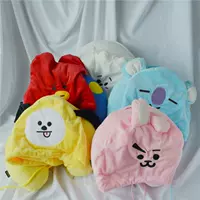 Bt21 trùm đầu gối hình chữ U gối xe du lịch BTS chống đạn vị thành niên gối hình chữ u gối hoạt hình gối nằm cao su non