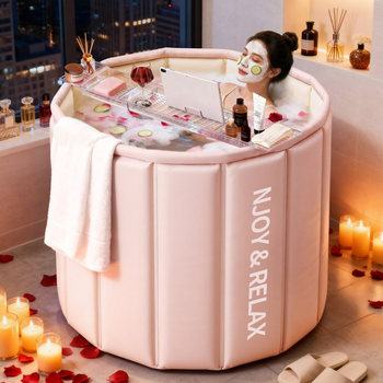 Japanese Folding Bath Tub for Adults 2025 New Model Home Bath Tub for Adults and Children, Can Be Used as a Sitz Bath