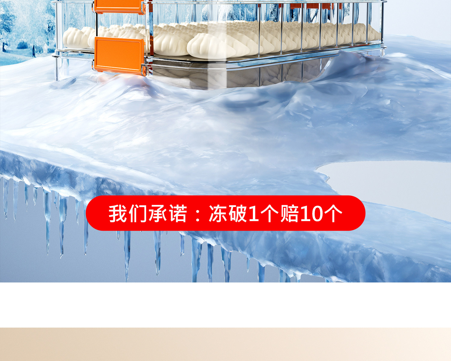 Питание коробки 日本饺子收纳料理盒冰箱用食品级冷冻专用速冻水饺保鲜盒馄饨托盘