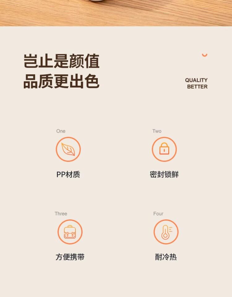 Питание коробки 日本进口杂粮糙米饭分装盒冷冻可微波定量小饭盒冰箱保鲜盒食品级