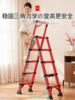 Japanese Telescopic Ladder for Home Use, Aluminum Alloy Folding Stepladder, Thickened Multifunctional Lift Ladder, Small Indoor Staircase