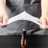 Одноразовые прозрачные пластиковые износостойкие японские перчатки из ПВХ