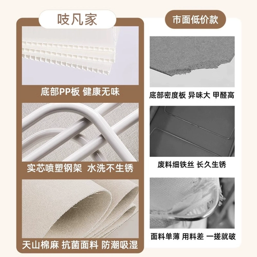 Ящик для хранения с пухом, коробка для хранения, одеяло для домашнего использования, из хлопка и льна