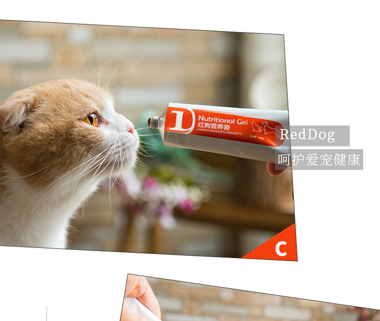 RedDog Red Dog Kem dinh dưỡng 120g Thú cưng Cải thiện miễn dịch Chó Vitamin Vitamin Chó mang thai Bổ sung dinh dưỡng - Cat / Dog Health bổ sung bio milk cho mèo