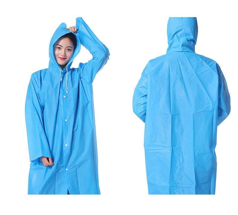 Windcoat kiểu poncho du lịch thời trang chống thấm ngoài trời quần áo tùng phi dùng một lần eva áo mưa mưa mặc ngày đi bộ