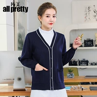 Синяя флисовая униформа медсестры