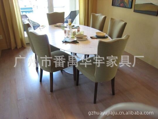 Мраморный стол 黑白色椭圆形餐桌 天然大理石餐桌 简约家具来图现代新款 OTHER