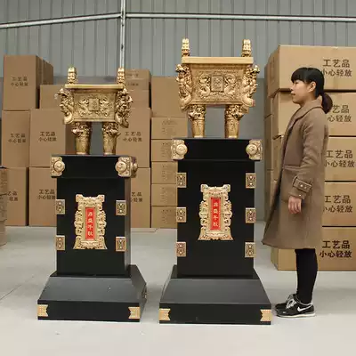 Ding ornaments oversized landing flourishing Qianqiu opening gift housewarming gift resin crafts