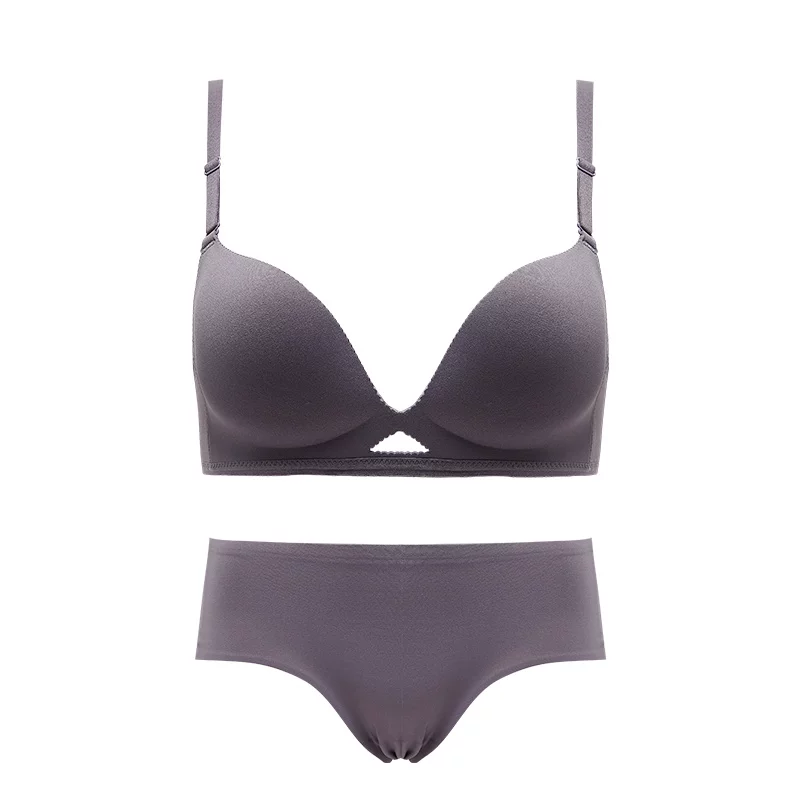 多情猫 Underwear, summer thin supporting push up bra, bra top, set