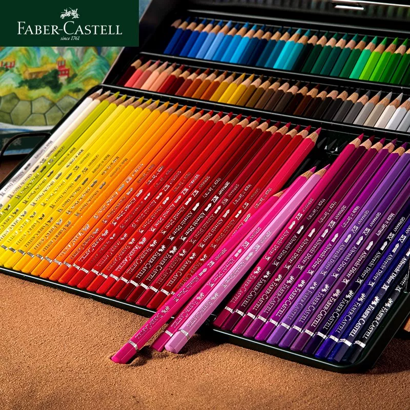 Пластиковый ящик/консервная банка? Но из фразы: Tin box, water-soluble oil paint for pencils, professional set, Germany, 120 colors, 60 colors