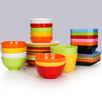 Kebai Jamamiamine Small Bowl Plastic Imitation Porcelain Restaurant Hotel Rice Bowl Fast Food Soup Bowl Quad Bowl Sweet Bowl Commercial