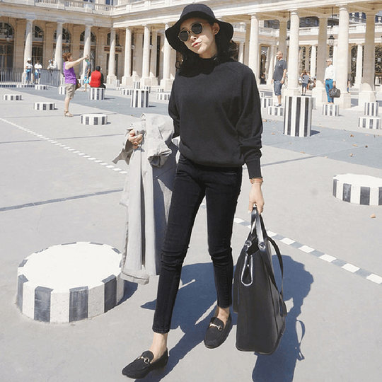 High-waisted denim petite pants for women 2025 new spring and summer slim and tight little retro thin pencil pants