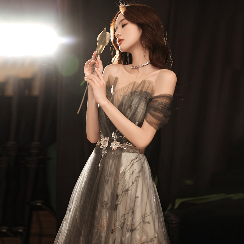 Evening dress, advanced long elite clothing, high-quality style, city style Evening dress, advanced long elite clothing, high-quality style, city style