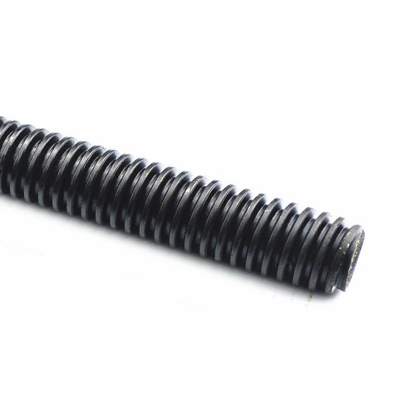 T-shaped screw rod full thread through screw M6 to M48 full tooth 1 meter trapezoidal screw nut hydraulic T-shaped screw