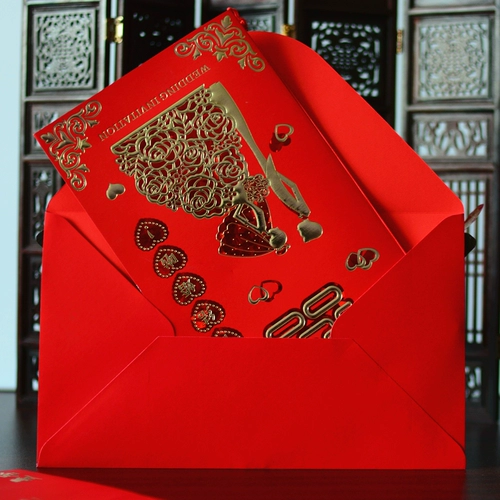 Привет, Zhiyuan 2018 Cambodian Shell Red Wedding Wedding Sweding Coversing Creative Creative Sealing китайская ветряная печата