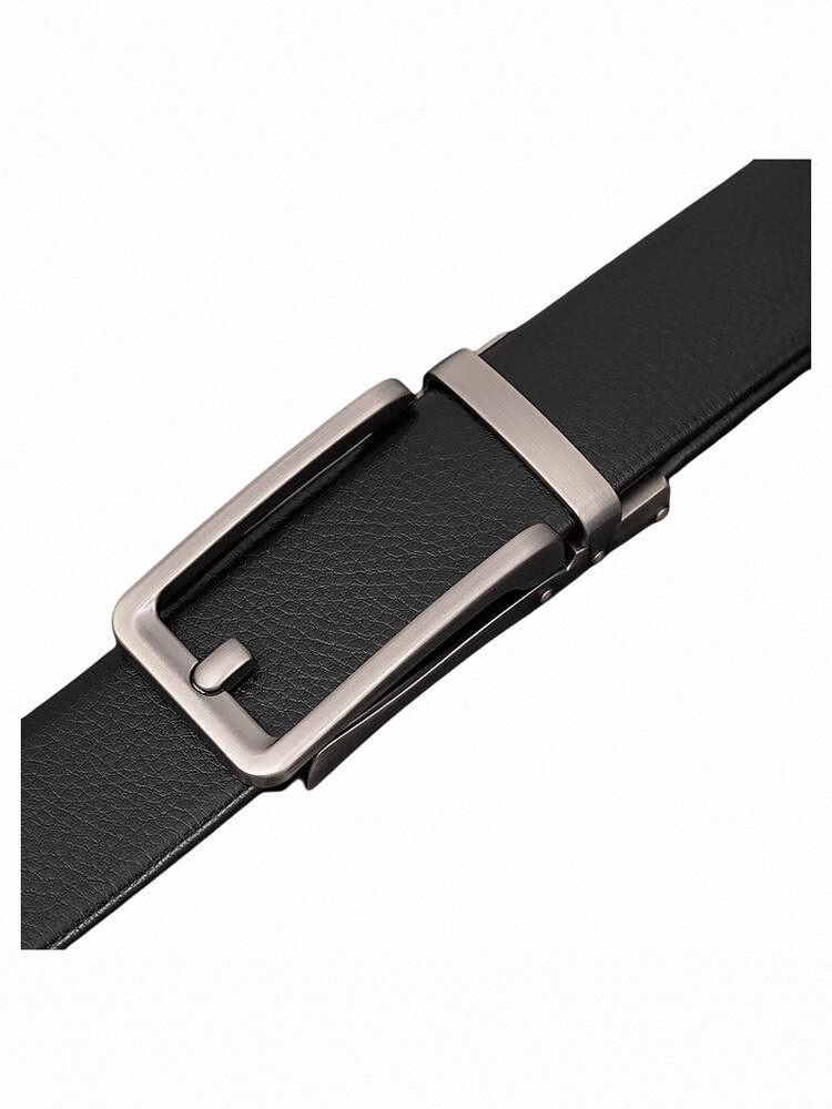Belt Men's Genuine Leather Pin Buckle Cowhide Belt Business Casual Young Student Men's Trouser Belt Trendyy Young People