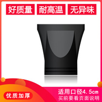 Hair dryer nozzle thickened high temperature temperature collector nozzle Flat mouth blow straight modeling barber shop not common type accessories wind cover