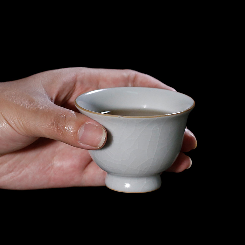 Pure manual your up on tea cups, ceramic fullness master kung fu tea set your porcelain cup single cup sample tea cup