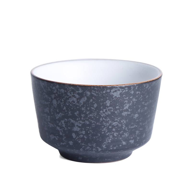 Tea seed Japanese coarse pottery teacup with coasters heat ceramic cups household master cup sample Tea cup single CPU