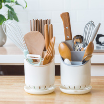 Chopstick cage storage box Household chopstick rack hanging multi-function kitchen spoon plastic easy to clean