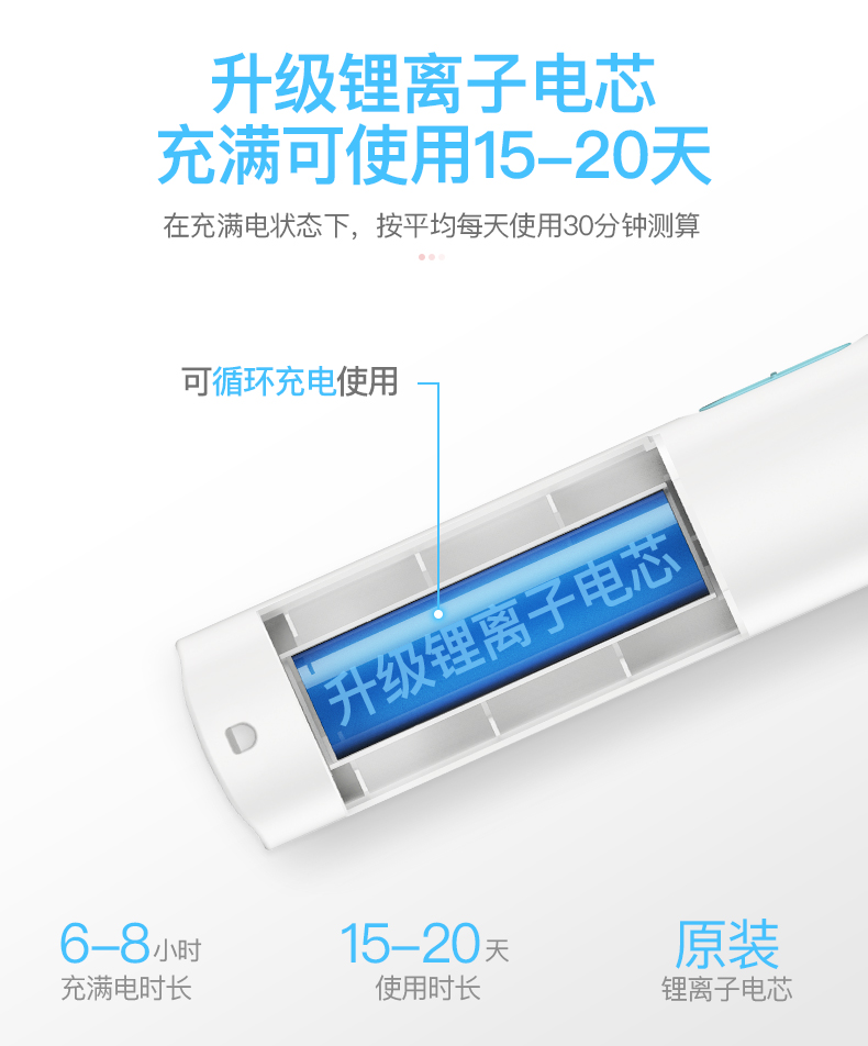 雅格 三层防护网 充电式电蚊拍 图13