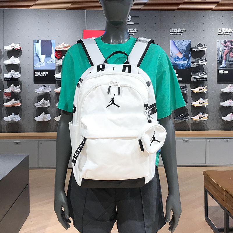 Nike Jordan Casual Aj Sports Computer Backpack Medium Size Student School Bag for Men and Women Im4477-133