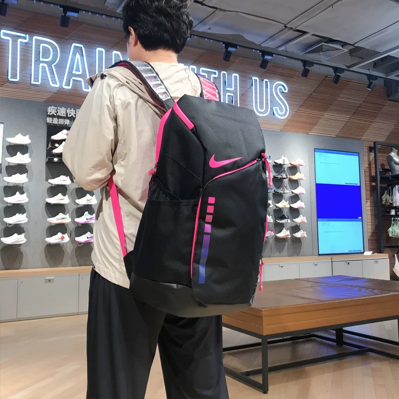 Nike, спортивный ноутбук для путешествий, баскетбольная мягкая подошва, рюкзак, школьный портфель