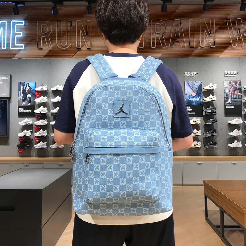 Nike Jordan Casual Sports Vintage Aj Computer Backpack Student School Bag Unisex Ii6452-412