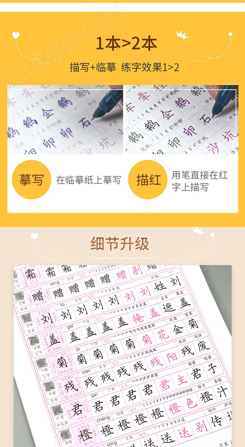 小学1-6年级语文、英语字帖 图4