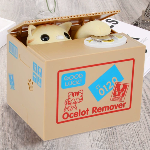 Мультяшная милая забавная копилка, популярно в интернете, копилка для денег, подарок на день рождения