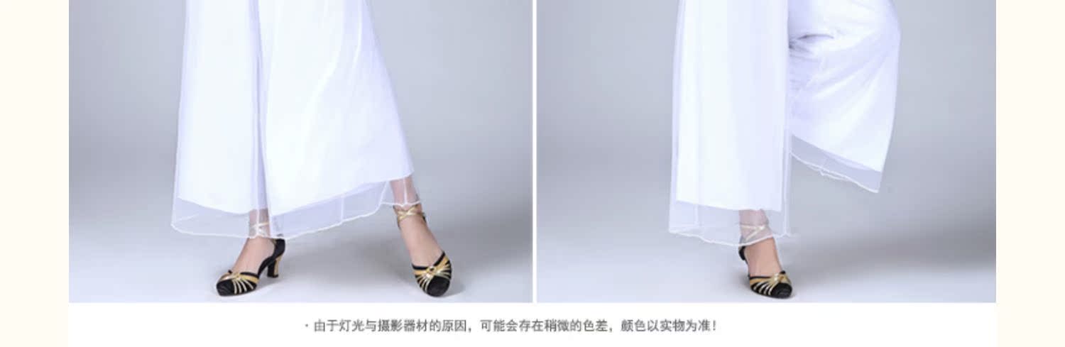 Trang phục khiêu vũ vuông Yang Liping Bộ mới Mùa xuân và mùa hè Trang phục khiêu vũ trung niên Trang phục thêu Trang phục cỡ lớn Quần lưới - Khiêu vũ / Thể dục nhịp điệu / Thể dục dụng cụ giày khiêu vũ trẻ em