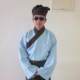 Wu Dalang Ancient Costume Shop: Servant's Outfit, Blue Top and Apron for Servants - Recommended