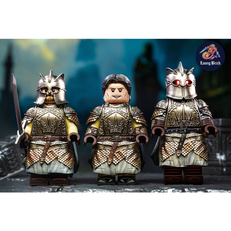 In Stock Dragon Brand Limited Edition Third-Party Minifigure Jaime Mountain Guard of the King Game of Thrones Ice and Fire Building Blocks
