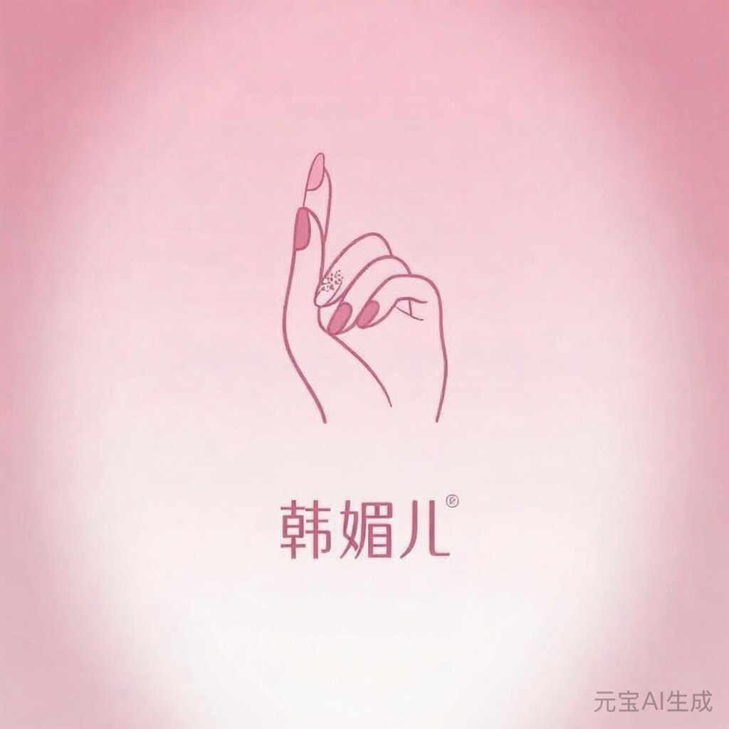 韩媚儿美妆店的LOGO