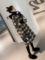 European goods spring and autumn fashion 2021 foreign style Korean version of the European station design dress light-cooked culture quality Foreign style woman