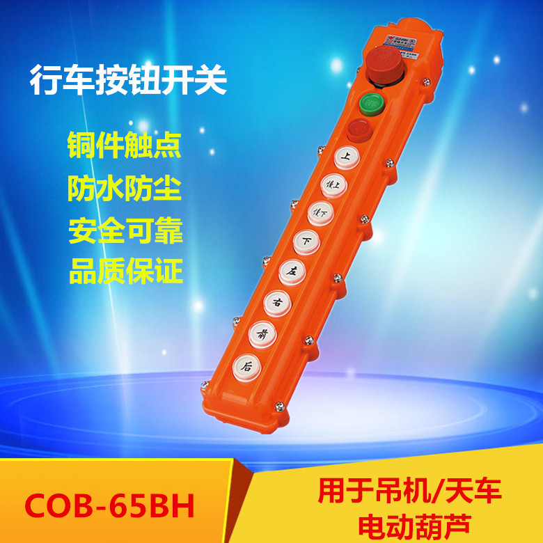 COB-65BH 61 62 63A 64 rainproof driving control button switch crane electric hoist button