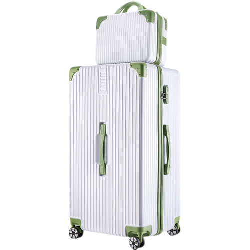 Чемодан, вместительная и большая прочная квантовая лампа с молнией, коллекция 2023