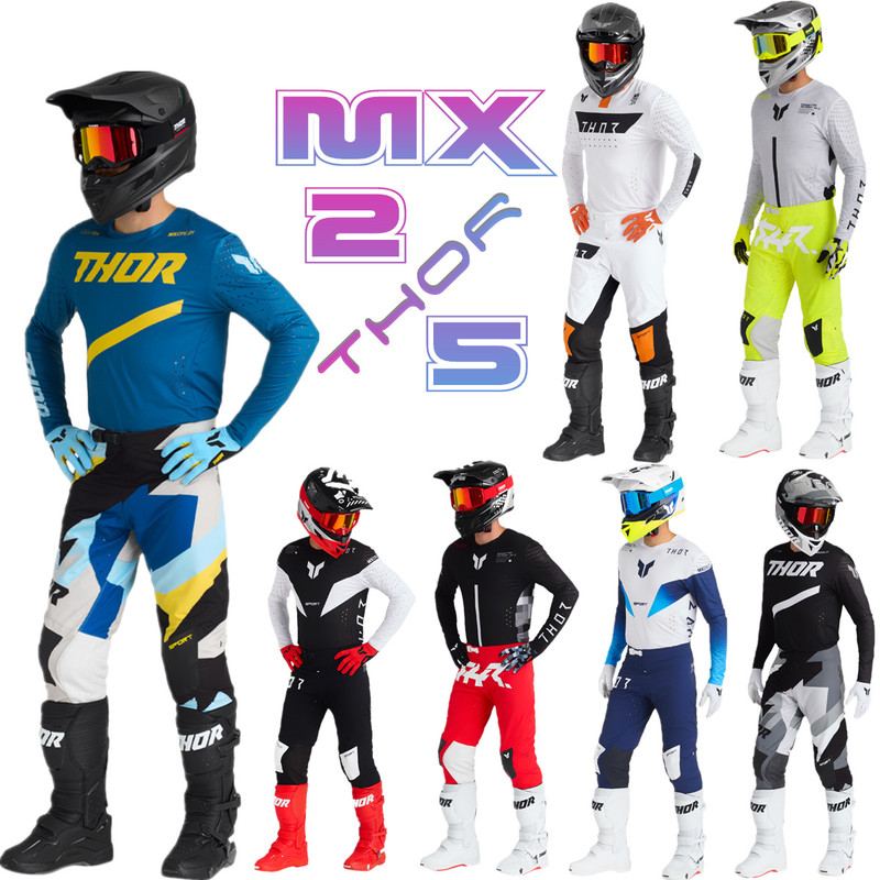 2025 New Thor Off-Road Motorcycle Clothing Racing Suit Riding Suit Breathable Quick-Drying Motorcycle Off-Road Suit 2025 New Thor Off-Road Motorcycle Clothing Racing Suit Riding Suit Breathable Quick-Drying Motorcycle Off-Road Suit