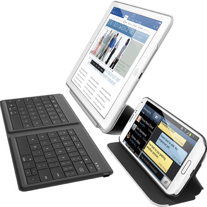 Microsoft Bluetooth Keyboard Dual Mode iPad Folding Keyboard Ultra-Light Portable Tablet Phone Laptop