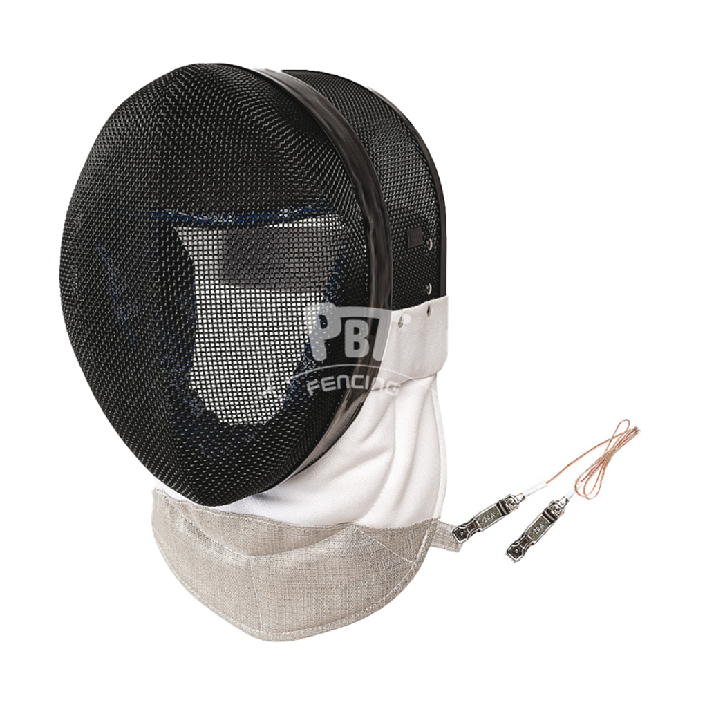 Fencing mask import PBT Flower sword mask FIE certified 1600N protective face safety helmet Competition fencing equipment equipment
