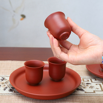 Chaoshan raw ore Zhuni Cup fully handmade Zhuni Dahongpao scented tea cup Master cup reverse mouth anti-scalding cup