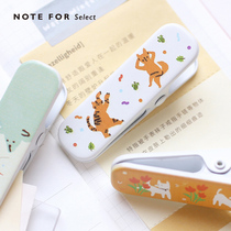 Letters lovers hand account metal clip Crazy Zoo creative stationery hand book loose-leaf metal clip