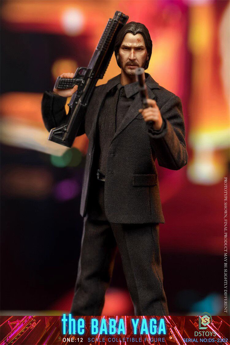​DSTOYS 1/12 ジョン・ウィック アクションフィギュア Amazon.co.jp: 1/12 キアヌ リーブス アクションフィギュア ジョン