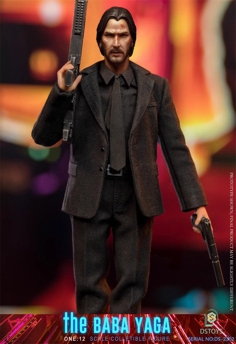 ​DSTOYS 1/12 ジョン・ウィック アクションフィギュア DSTOYS DS-2302 1/12 John Keanu Reeves 6