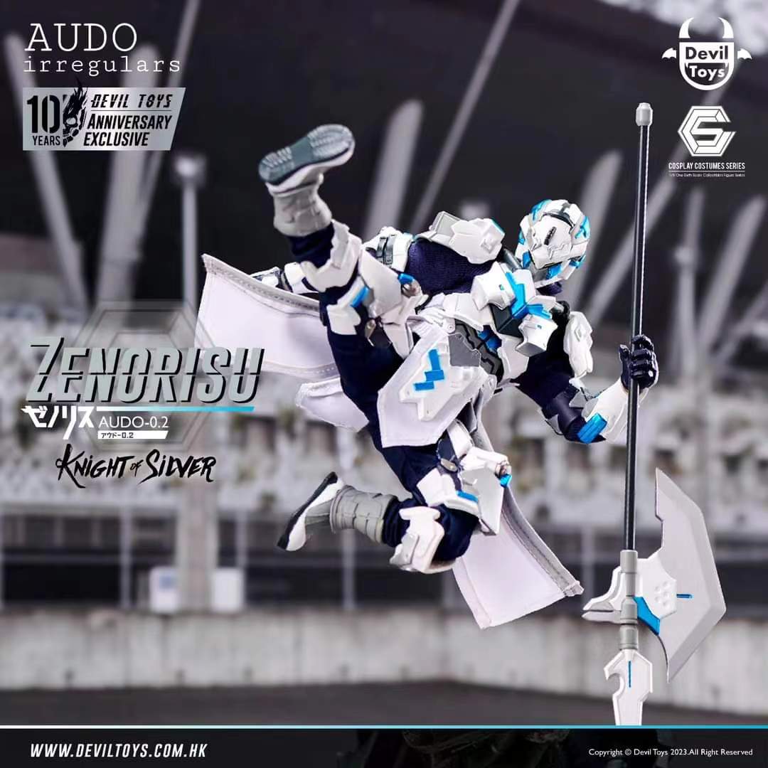 Devil X AUDirregulars Zenorisu 1/12 Knight of Silver Form Z003 In