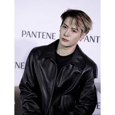 Одежда из кожи 王嘉尔同款黑色皮衣外套男士高级感秋季痞帅底特律夹克机车骑行服